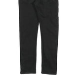 LEVI'S 502 Big E Mens Slim Black Denim Dark W31 L29 Stretch Jeans