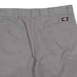 DICKIES Mens Shorts Grey Casual Cotton Blend L W36 Workwear Pocketed