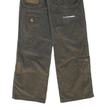 LALTROMODA EJANS Womens Cotton Blend Relaxed Straight Trousers W28 L30 Casual