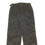 LALTROMODA EJANS Womens Cotton Blend Relaxed Straight Trousers W28 L30 Casual