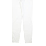7 FOR ALL MANKIND Womens Slim White Denim Jeans W32 L32 Zip Cotton Blend Stretch