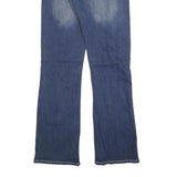 ROCK & ROLL Womens Jeans Blue Regular Bootcut Denim Medium W30 L34 Stylish Denim