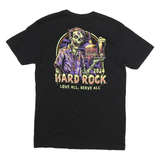 HARD ROCK CAFE Mens Black Graphic T-Shirt M Short Sleeve Crew Neck 2024 Orlando