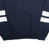 NEW YORK POPULAR Mens Navy Blue Sweatshirt California Print XL Crew Neck Long