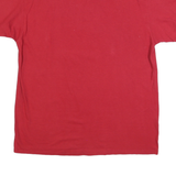 DELTA Mens Red Costa Rica Graphic T-Shirt L Short Sleeve Crew Neck Casual