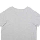 POLO RALPH LAUREN Mens Grey Cotton Blend T-Shirt L Short Sleeve Round Neck