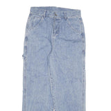 MAMA HAS GUN Mens Jeans Blue Relaxed Straight Denim Light W30 L29 Casual