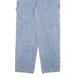 MAMA HAS GUN Mens Jeans Blue Relaxed Straight Denim Light W30 L29 Casual