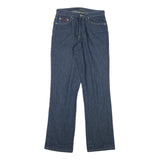 TEDDY'S Womens Regular Fit Blue Denim Straight Jeans W27 L31 Classic Cotton