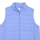 J.CREW Womens Blue XL Jacket Polyester Blend Plain Zip Up Lightweight Outerwear