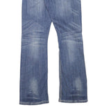 STETSON Womens Regular Fit Blue Denim Straight Jeans W28 L31 Stylish Casual