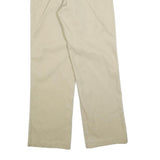 DICKIES Mens Cotton Blend Beige Regular Straight Trousers W30 L30 Workwear