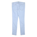 SANDRO Womens Jeans Blue Slim Skinny Denim Light W30 L28 Zip Pockets