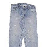 DICKIES Mens Regular Fit Blue Denim Jeans W34 L30 Casual Workwear Zip Closure