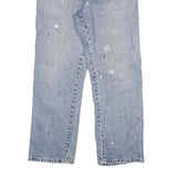 DICKIES Mens Regular Fit Blue Denim Jeans W34 L30 Casual Workwear Zip Closure