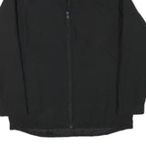PUMA Boys Black Polyester Blend Track Jacket L Zip Plain Sportswear