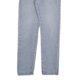CARHARTT Mens Slim Light Blue Denim Jeans W31 L32 Zip Closure