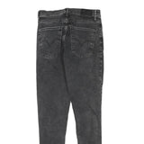 LEVI'S Womens Jeans Black Slim Skinny Denim Medium W27 L29 Stretch Cotton Blend