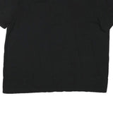 TRUE RELIGION Mens Black V-Neck T-Shirt L Cotton Blend Logo Graphic