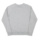 ALPHA INDUSTRIES Mens Grey Cotton Blend Crew Neck S Sweatshirt Casual Pullover