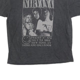 SIX FIFTY ONE Mens Grey Nirvana Graphic T-Shirt XL Short Sleeve Crew Neck