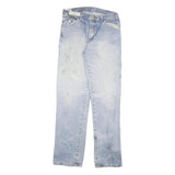 DICKIES Mens Regular Fit Blue Denim Jeans W30 L34 Zip Closure Classic Style