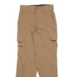BELTUS Womens Beige Polyester Blend Regular Cargo Trousers W26 L28 Utility Zip
