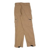 BELTUS Womens Beige Polyester Blend Regular Cargo Trousers W26 L28 Utility Zip