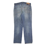 LEVI'S 514 Classic Mens Jeans Blue Classic Denim W33 L30 Faded Casual Style