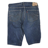 LEVI'S Mens Denim Blue Casual Shorts L W36 Cotton Blend Relaxed Fit