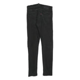 LEVI'S 512 BIG E Mens Slim Black Denim Dark Jeans W32 L30 Stretch Cotton Blend