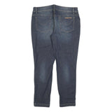 JECKERSON Womens Blue Regular Straight Denim Jeans W33 L30 Stylish Cotton Blend