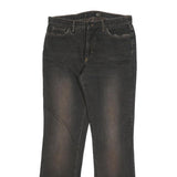 JUST CAVALLI Womens Regular Fit Black Denim Jeans W32 L32 Stylish Cotton Blend