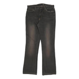 JUST CAVALLI Womens Regular Fit Black Denim Jeans W32 L32 Stylish Cotton Blend