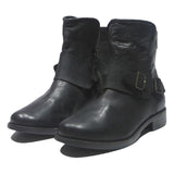 UGG Lidell Womens Black Leather Ankle Boots UK 4.5 Comfortable Stylish