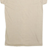 WRANGLER Womens Cream S Short Sleeve Crew Neck Classic Cotton Blend T-Shirt