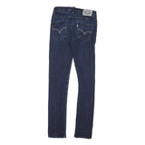 LEVI'S 512 Tapered Mens Jeans Blue Slim Denim Dark W26 L29 Slim Fit Zip