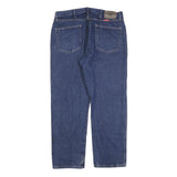 WRANGLER Mens Relaxed Blue Denim Medium W36 L29 Casual Cotton Zip Jeans