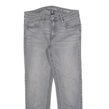 CALVIN KLEIN JEANS Womens Slim Grey Denim Slim Skinny Jeans W30 L28 Stretch
