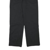 DICKIES Mens Cotton Blend Black Regular Straight Trousers W32 L30 Workwear