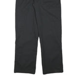 DICKIES Mens Cotton Blend Black Regular Straight Trousers W32 L30 Workwear