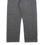 LEVI'S 505 Mens Jeans Grey Regular Straight Denim Medium W34 L25