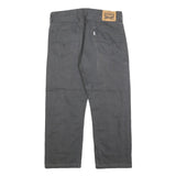 LEVI'S 505 Mens Jeans Grey Regular Straight Denim Medium W34 L25
