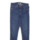 LEVI'S 720 Womens Jeans Blue Slim Skinny Denim Medium W28 L27 Zip Closure