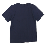 NIKE Mens Navy Blue Northern Colorado Cotton Blend T-Shirt S Short Sleeve Crew