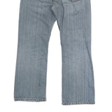 LEVI'S Mens Jeans Blue Regular Straight Denim Light W36 L29 Cotton Blend Button