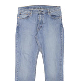 LEVI'S 511 Mens Jeans Blue Slim Skinny Denim Medium W32 L28 Light Wash Zip
