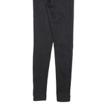 LEVI'S Womens Jeans Black Slim Skinny Denim W26 L30 Stretch Zip Fasten