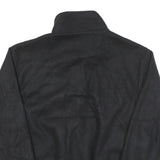NORTHWEST Mens Black Jacket L Polyester Blend Zip Full Sleeve Casual Plain