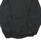 GOLFER Mens Black & Yellow Blue Zip Up Lightweight Polyester Blend Jacket L